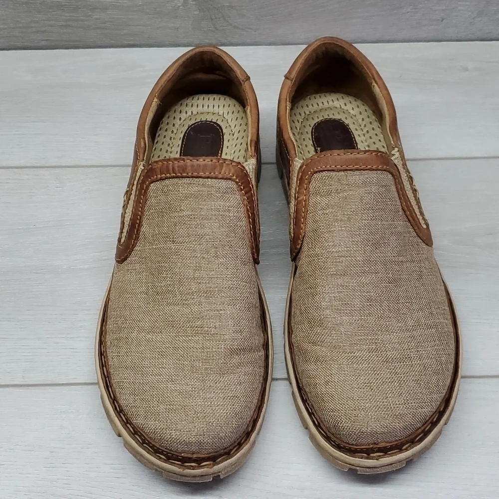 Born Mens Sawyer Comfort Loafer Slip on shoes sz 9.5